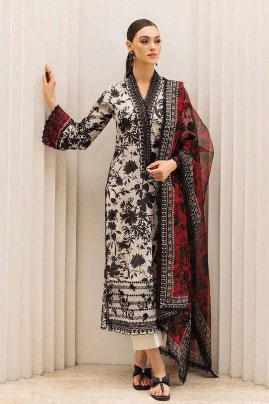 3 Piece Unstitched Digital Printed Khaddar Suit ( Printed Khaddar Dupatta )