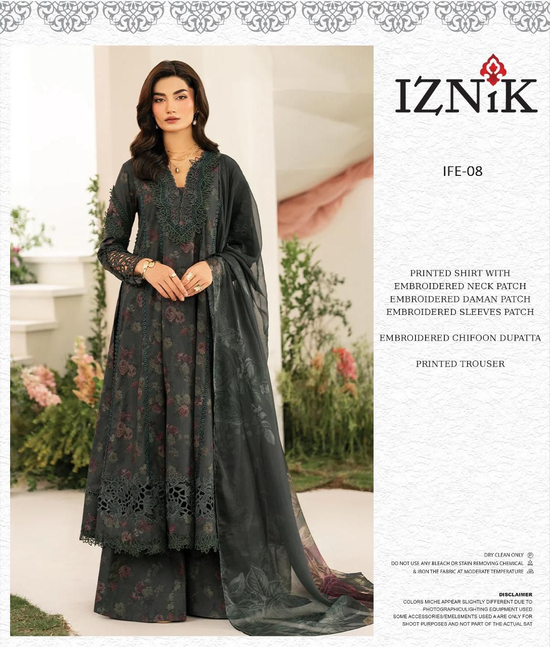 ☆Brand Name : IZNIK☆  Design # IFE-08
